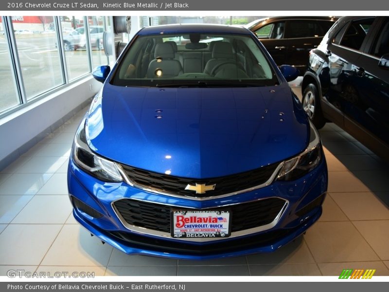 Kinetic Blue Metallic / Jet Black 2016 Chevrolet Cruze LT Sedan