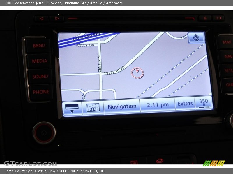 Platinum Gray Metallic / Anthracite 2009 Volkswagen Jetta SEL Sedan