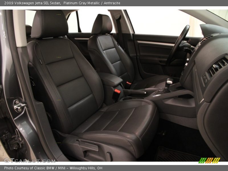 Platinum Gray Metallic / Anthracite 2009 Volkswagen Jetta SEL Sedan