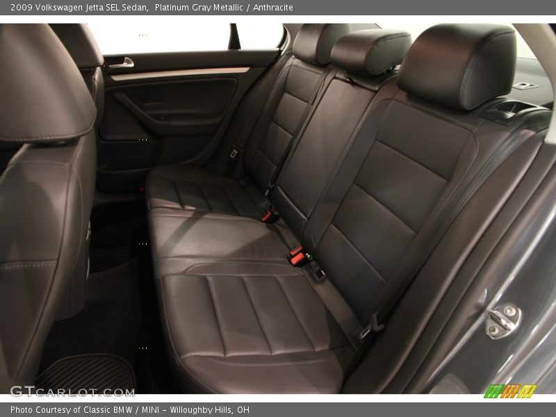 Platinum Gray Metallic / Anthracite 2009 Volkswagen Jetta SEL Sedan