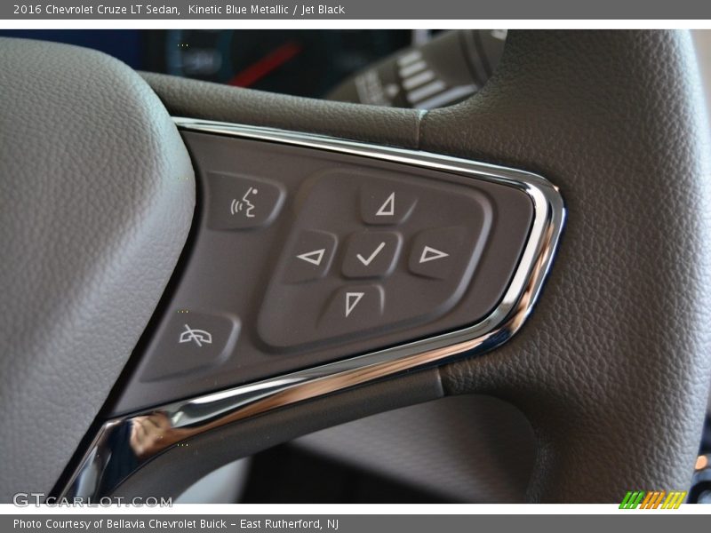 Kinetic Blue Metallic / Jet Black 2016 Chevrolet Cruze LT Sedan