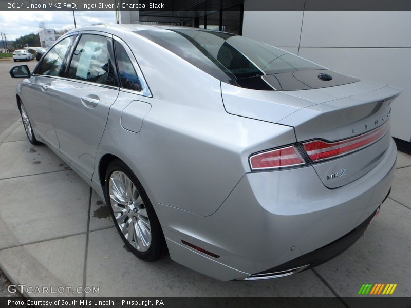Ingot Silver / Charcoal Black 2014 Lincoln MKZ FWD