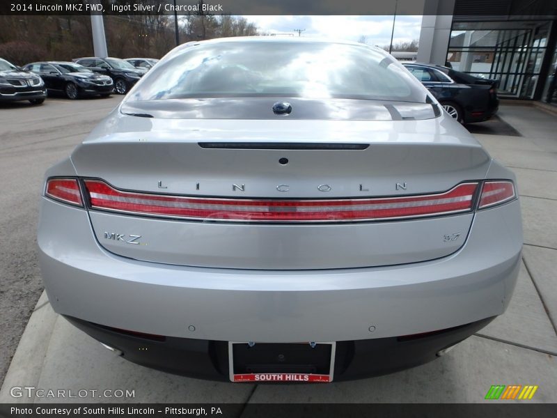 Ingot Silver / Charcoal Black 2014 Lincoln MKZ FWD