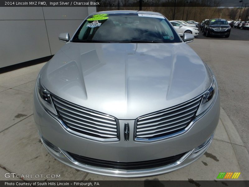 Ingot Silver / Charcoal Black 2014 Lincoln MKZ FWD