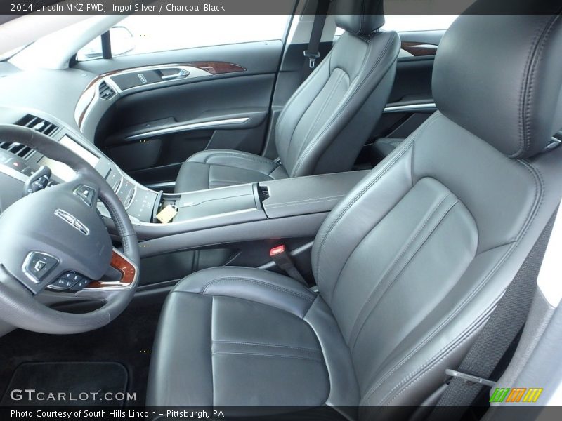 Ingot Silver / Charcoal Black 2014 Lincoln MKZ FWD
