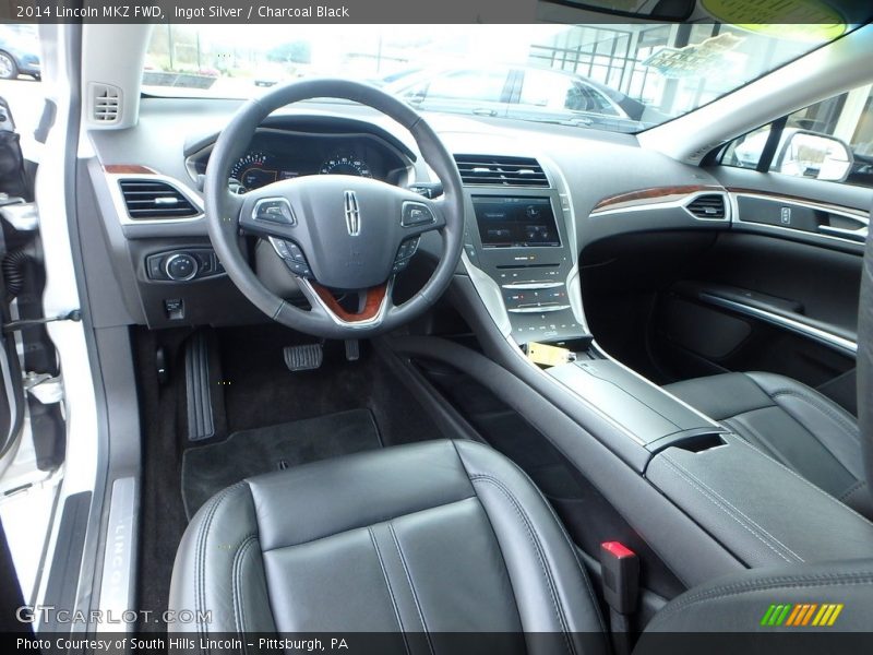 Ingot Silver / Charcoal Black 2014 Lincoln MKZ FWD