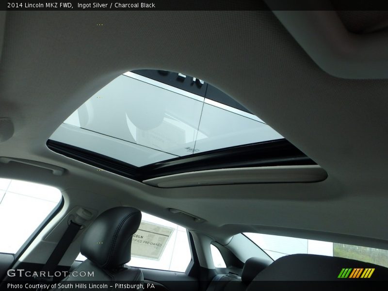 Ingot Silver / Charcoal Black 2014 Lincoln MKZ FWD