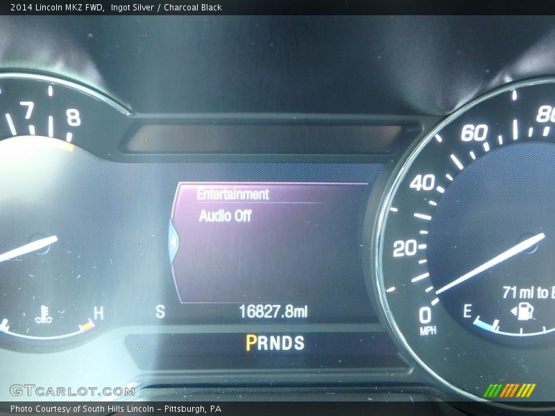 Ingot Silver / Charcoal Black 2014 Lincoln MKZ FWD