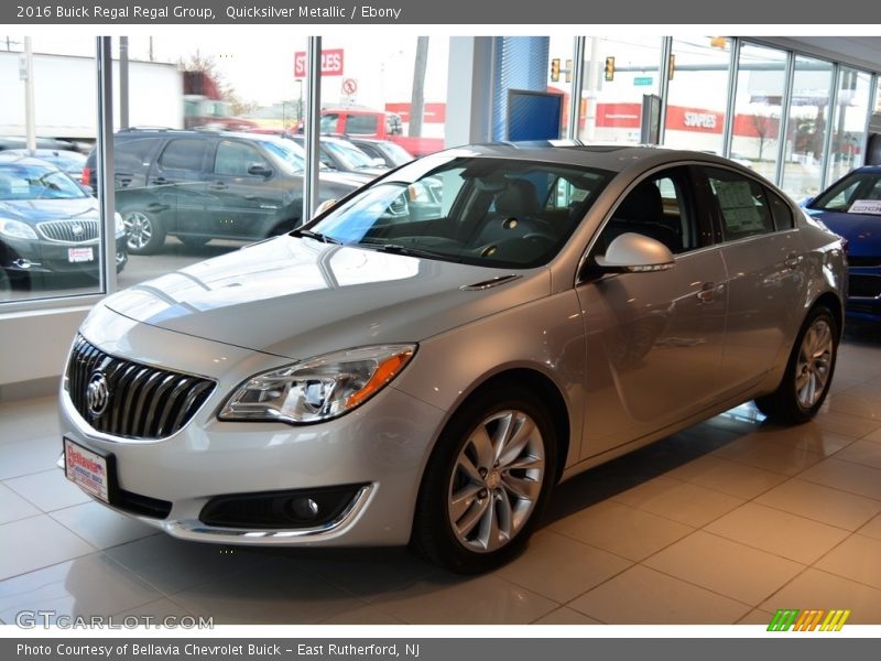 Quicksilver Metallic / Ebony 2016 Buick Regal Regal Group