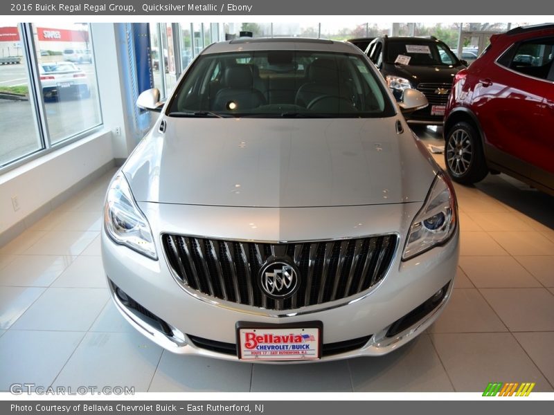 Quicksilver Metallic / Ebony 2016 Buick Regal Regal Group