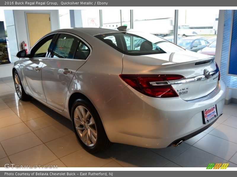 Quicksilver Metallic / Ebony 2016 Buick Regal Regal Group
