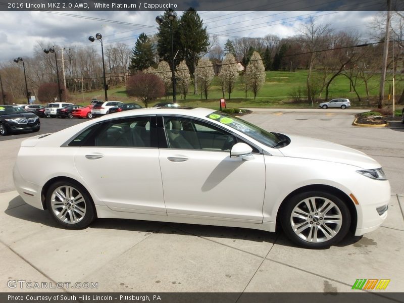  2016 MKZ 2.0 AWD White Platinum