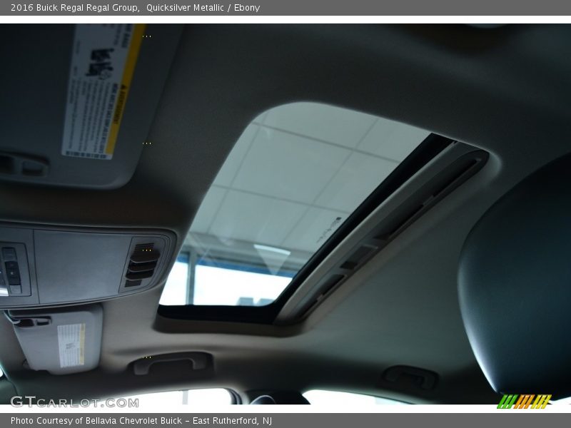 Quicksilver Metallic / Ebony 2016 Buick Regal Regal Group