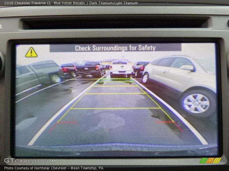 Blue Velvet Metallic / Dark Titanium/Light Titanium 2016 Chevrolet Traverse LS