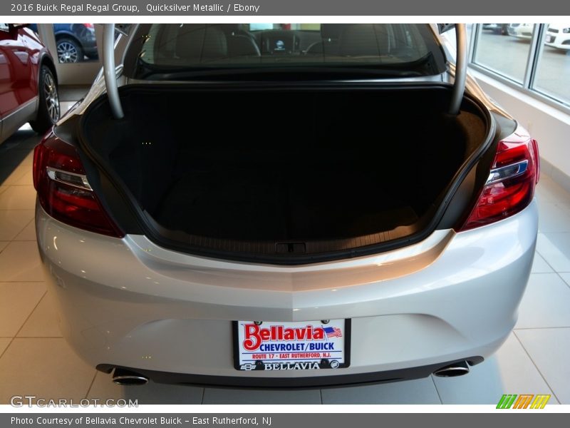 Quicksilver Metallic / Ebony 2016 Buick Regal Regal Group