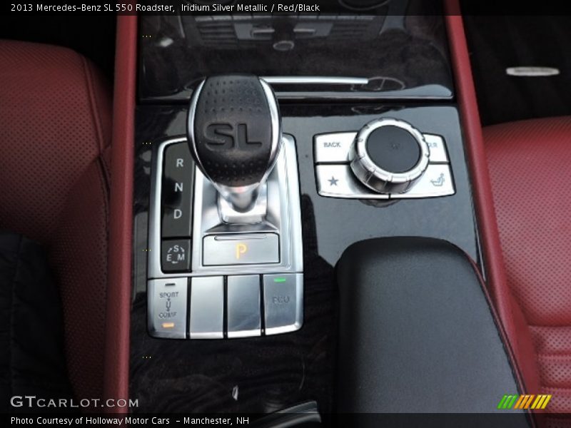 Iridium Silver Metallic / Red/Black 2013 Mercedes-Benz SL 550 Roadster