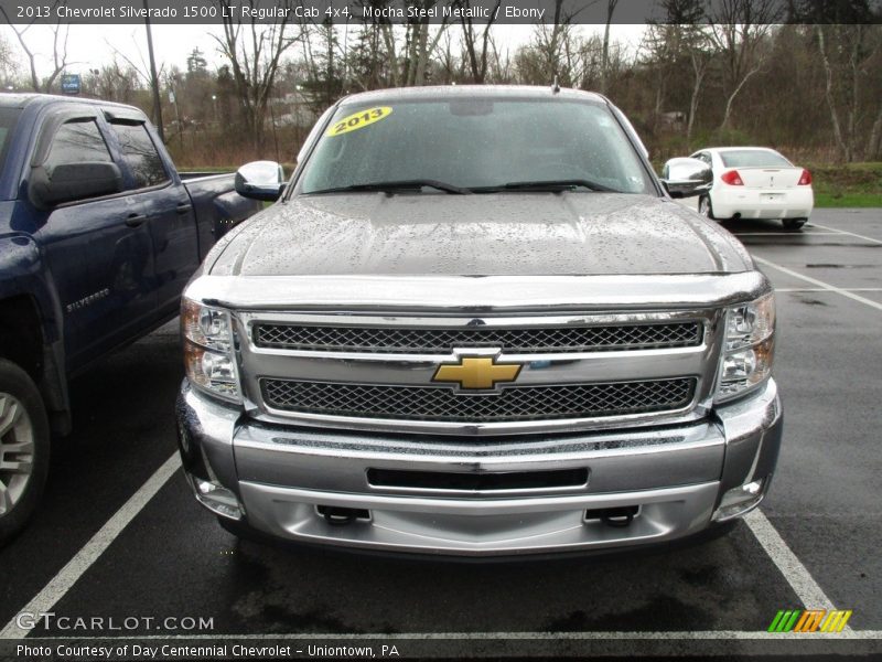 Mocha Steel Metallic / Ebony 2013 Chevrolet Silverado 1500 LT Regular Cab 4x4
