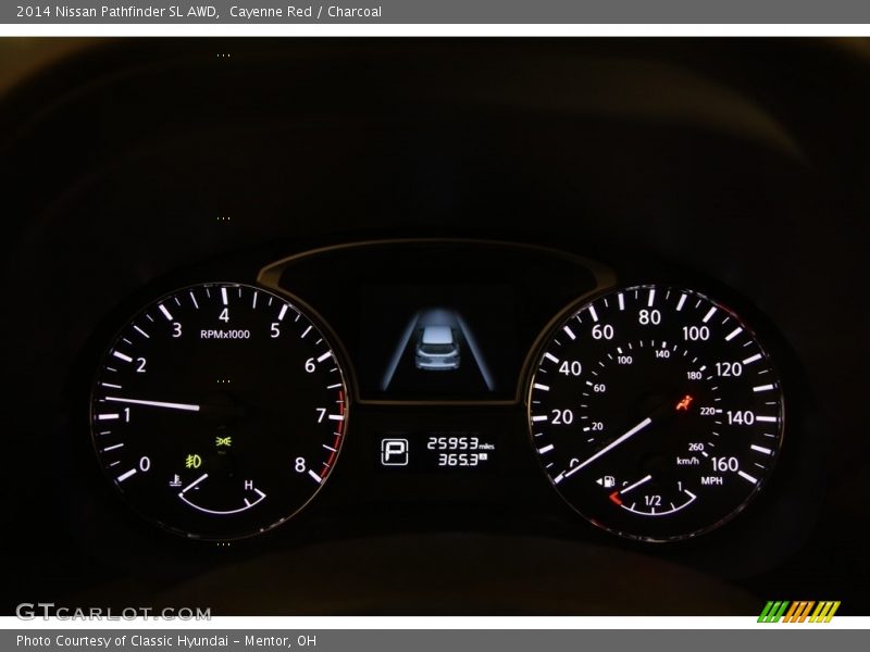 Cayenne Red / Charcoal 2014 Nissan Pathfinder SL AWD