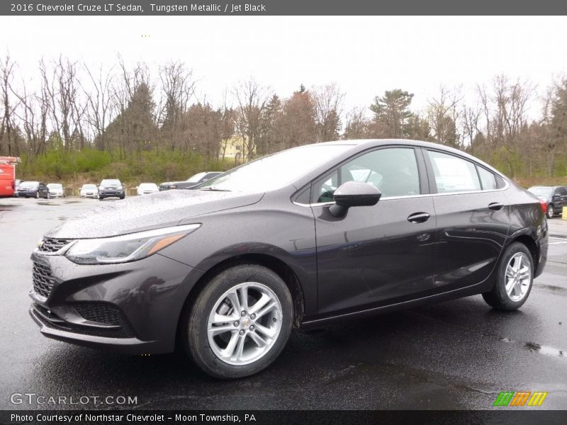 Tungsten Metallic / Jet Black 2016 Chevrolet Cruze LT Sedan