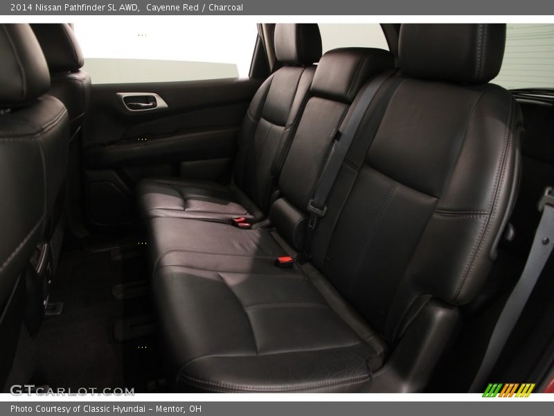 Cayenne Red / Charcoal 2014 Nissan Pathfinder SL AWD