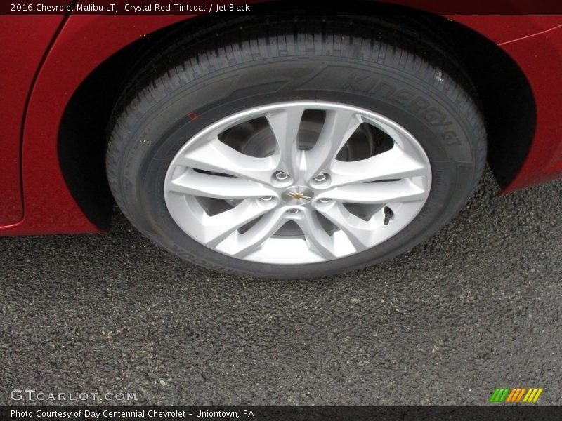 Crystal Red Tintcoat / Jet Black 2016 Chevrolet Malibu LT