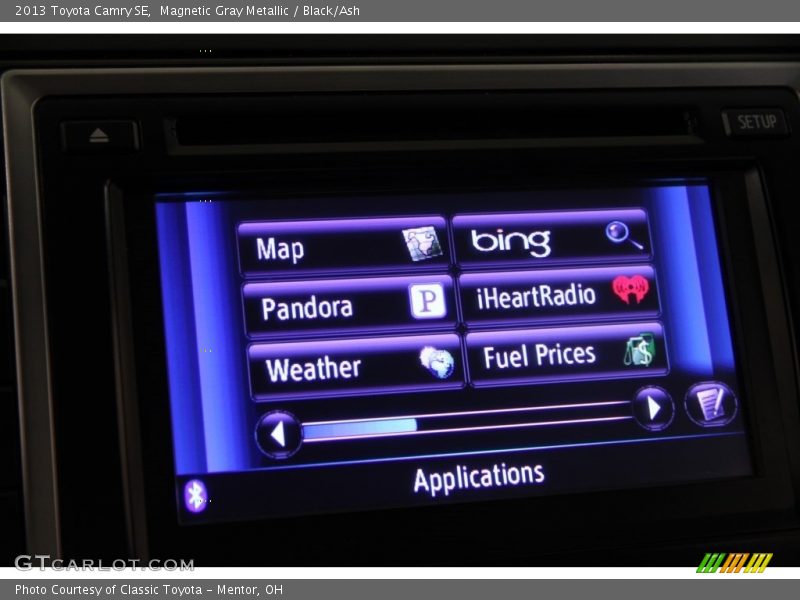 Magnetic Gray Metallic / Black/Ash 2013 Toyota Camry SE