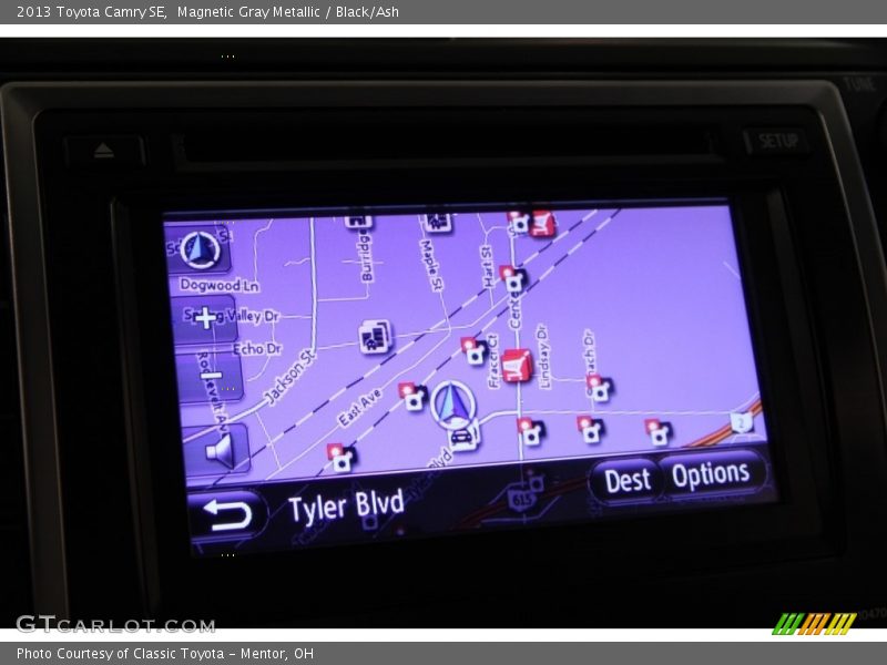 Magnetic Gray Metallic / Black/Ash 2013 Toyota Camry SE