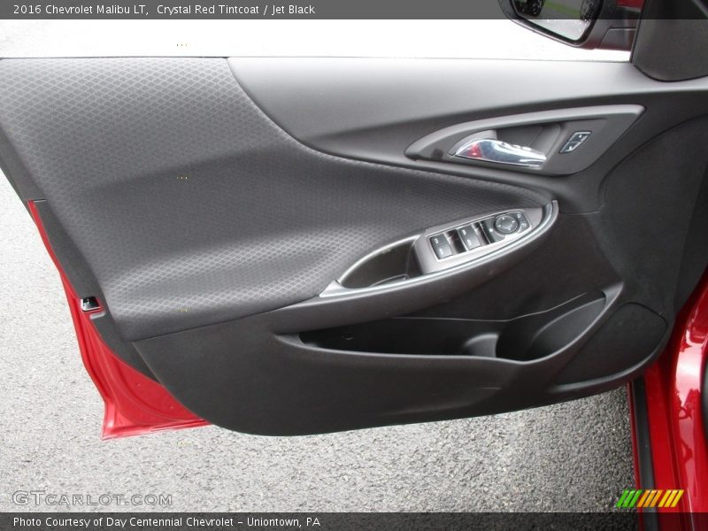 Crystal Red Tintcoat / Jet Black 2016 Chevrolet Malibu LT