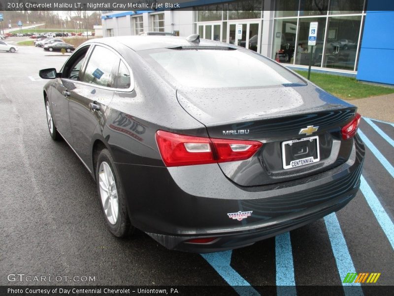 Nightfall Gray Metallic / Jet Black 2016 Chevrolet Malibu LT