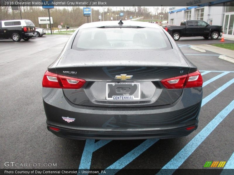 Nightfall Gray Metallic / Jet Black 2016 Chevrolet Malibu LT