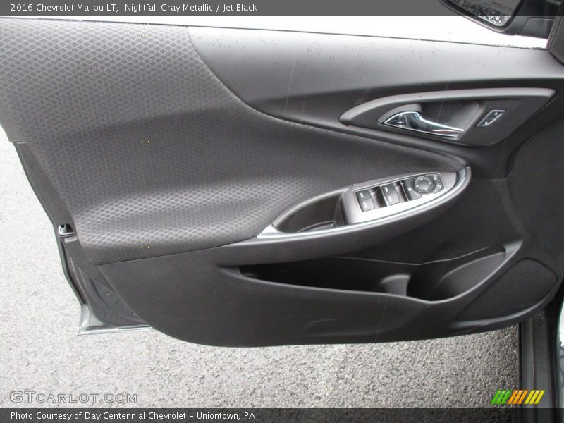 Nightfall Gray Metallic / Jet Black 2016 Chevrolet Malibu LT