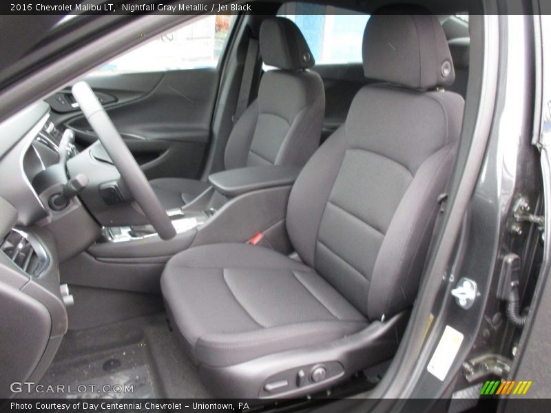 Nightfall Gray Metallic / Jet Black 2016 Chevrolet Malibu LT