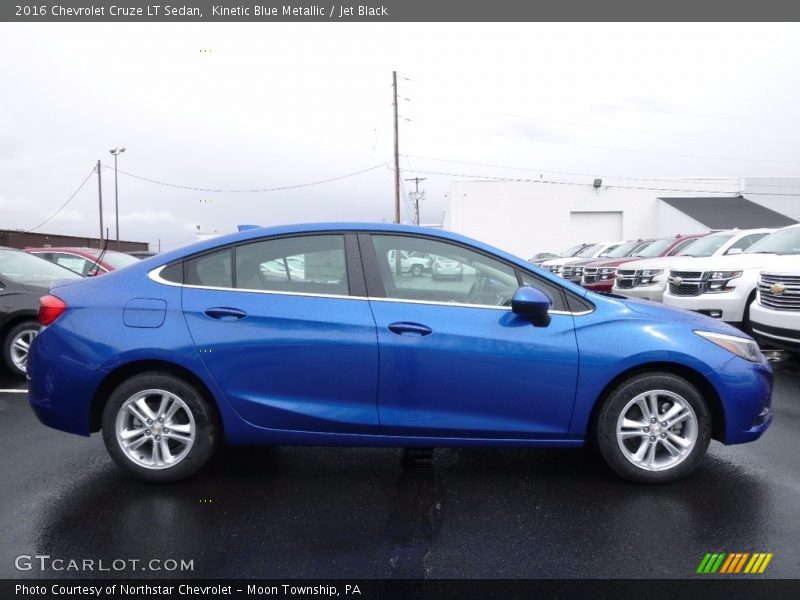 Kinetic Blue Metallic / Jet Black 2016 Chevrolet Cruze LT Sedan