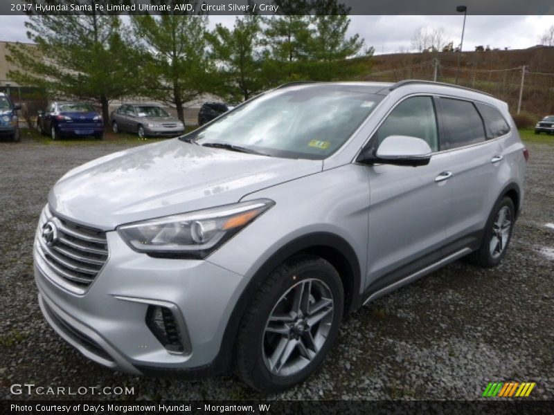 Front 3/4 View of 2017 Santa Fe Limited Ultimate AWD