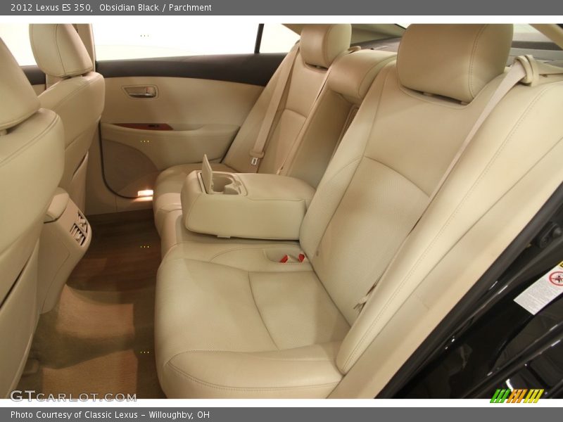 Obsidian Black / Parchment 2012 Lexus ES 350