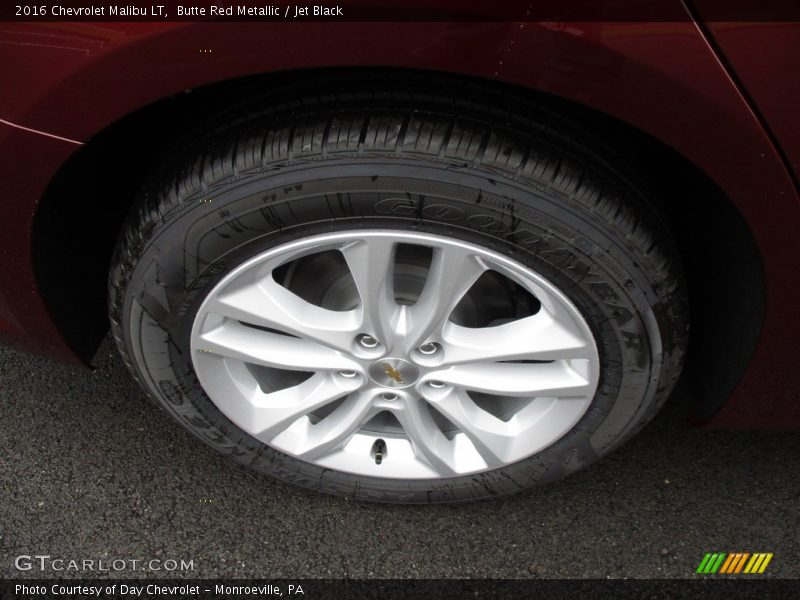 Butte Red Metallic / Jet Black 2016 Chevrolet Malibu LT