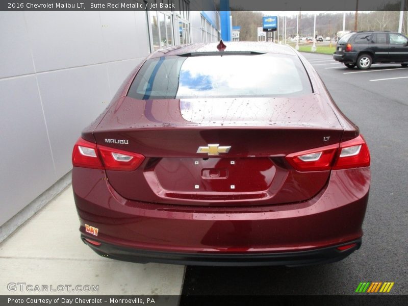 Butte Red Metallic / Jet Black 2016 Chevrolet Malibu LT