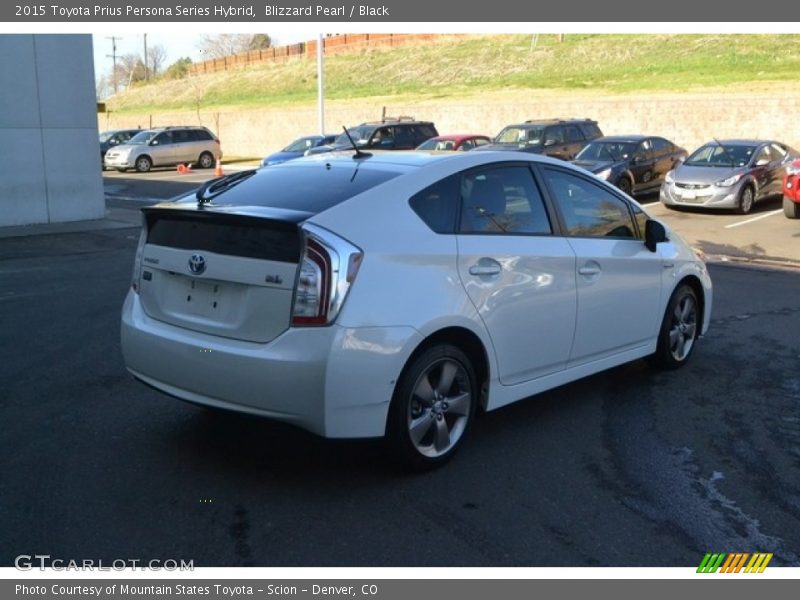 Blizzard Pearl / Black 2015 Toyota Prius Persona Series Hybrid