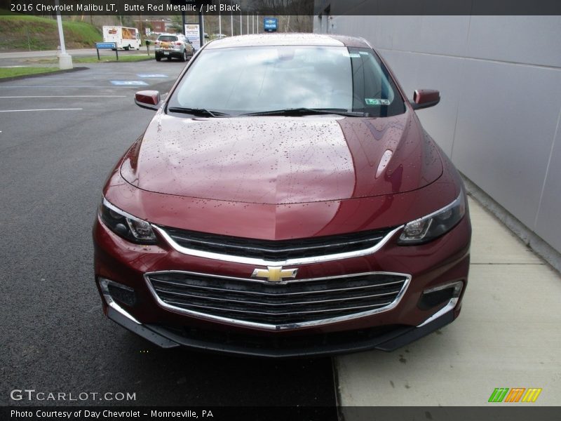 Butte Red Metallic / Jet Black 2016 Chevrolet Malibu LT