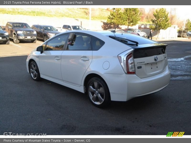 Blizzard Pearl / Black 2015 Toyota Prius Persona Series Hybrid