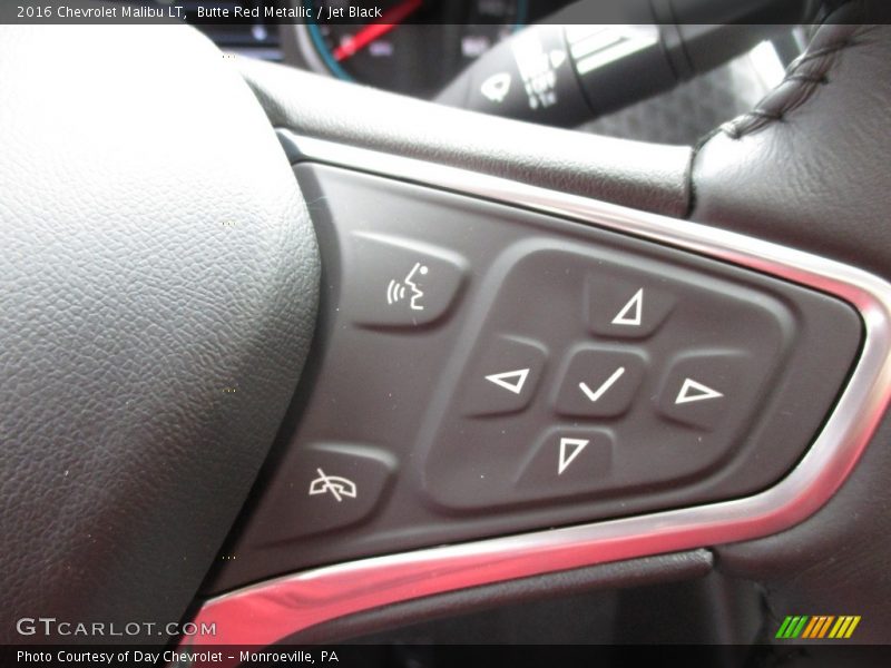 Butte Red Metallic / Jet Black 2016 Chevrolet Malibu LT