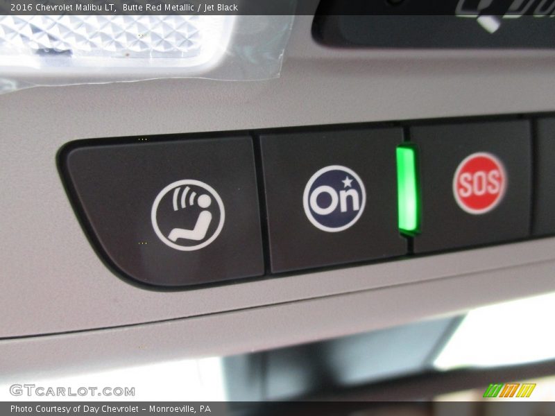 Butte Red Metallic / Jet Black 2016 Chevrolet Malibu LT