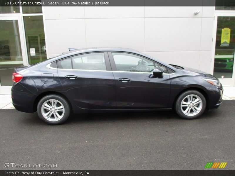 Blue Ray Metallic / Jet Black 2016 Chevrolet Cruze LT Sedan