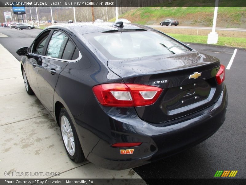 Blue Ray Metallic / Jet Black 2016 Chevrolet Cruze LT Sedan