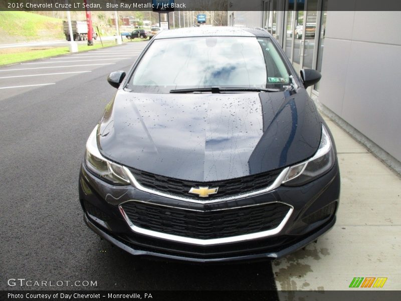 Blue Ray Metallic / Jet Black 2016 Chevrolet Cruze LT Sedan