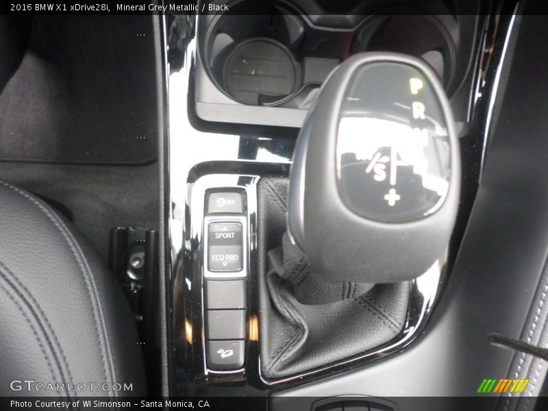Mineral Grey Metallic / Black 2016 BMW X1 xDrive28i