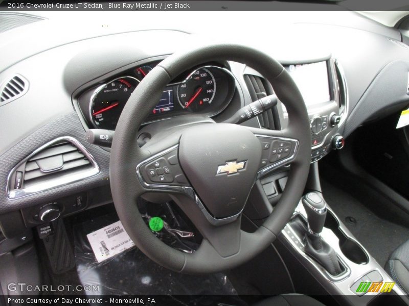 Blue Ray Metallic / Jet Black 2016 Chevrolet Cruze LT Sedan