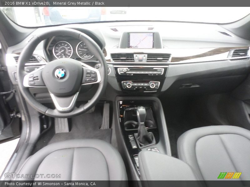 Mineral Grey Metallic / Black 2016 BMW X1 xDrive28i