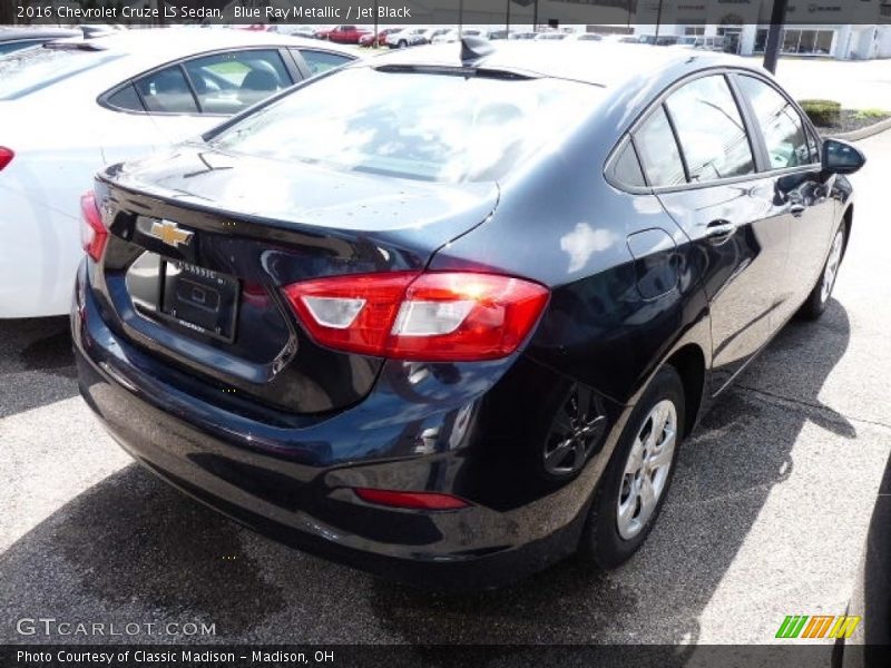 Blue Ray Metallic / Jet Black 2016 Chevrolet Cruze LS Sedan
