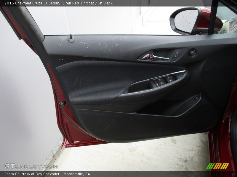 Siren Red Tintcoat / Jet Black 2016 Chevrolet Cruze LT Sedan